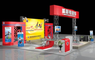 盛楊電(diàn)動車展廳設計